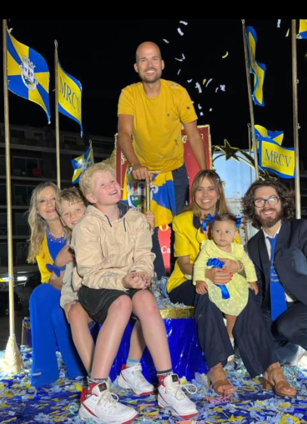 Descendentes no Cortejo