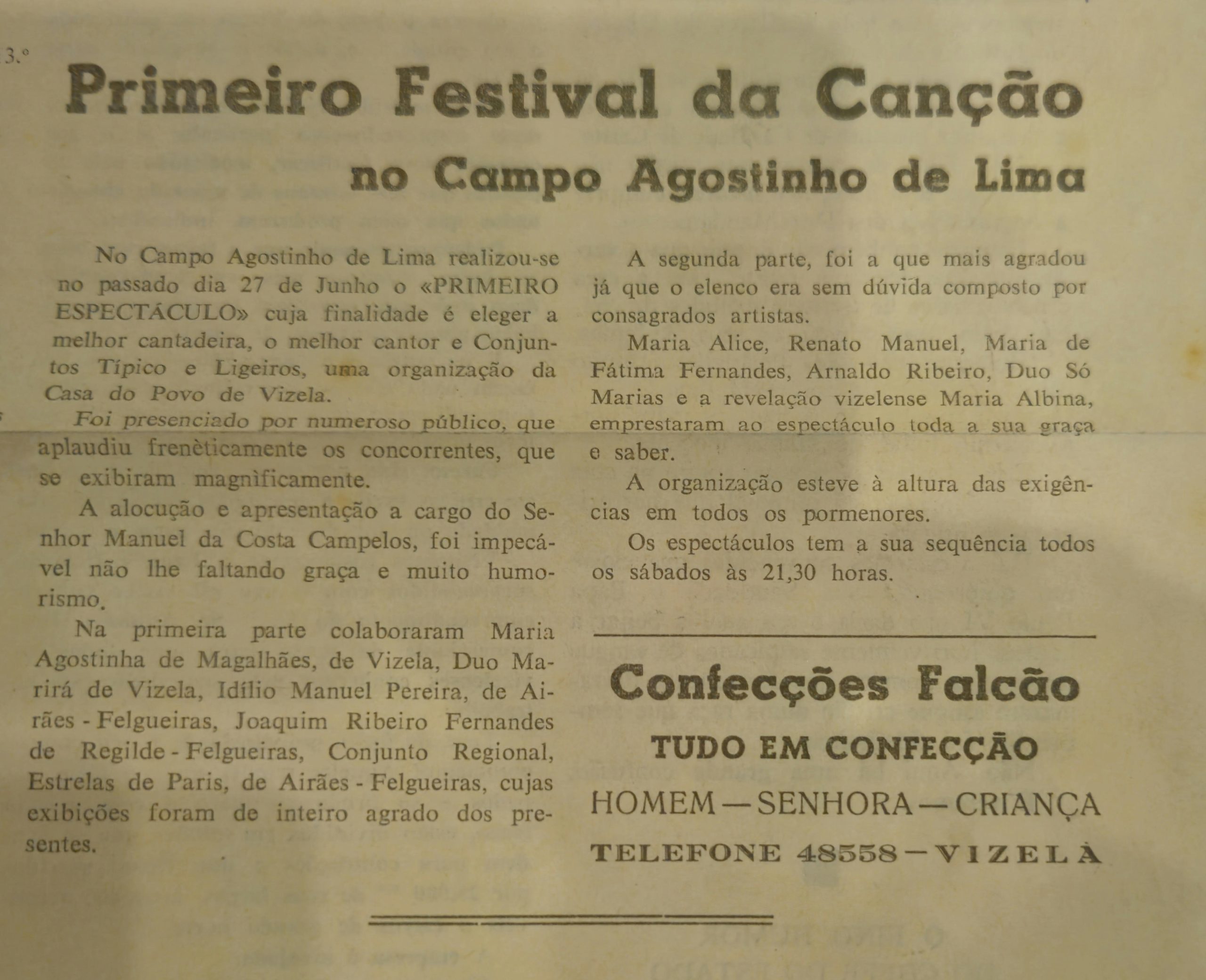 Apresentador Festival